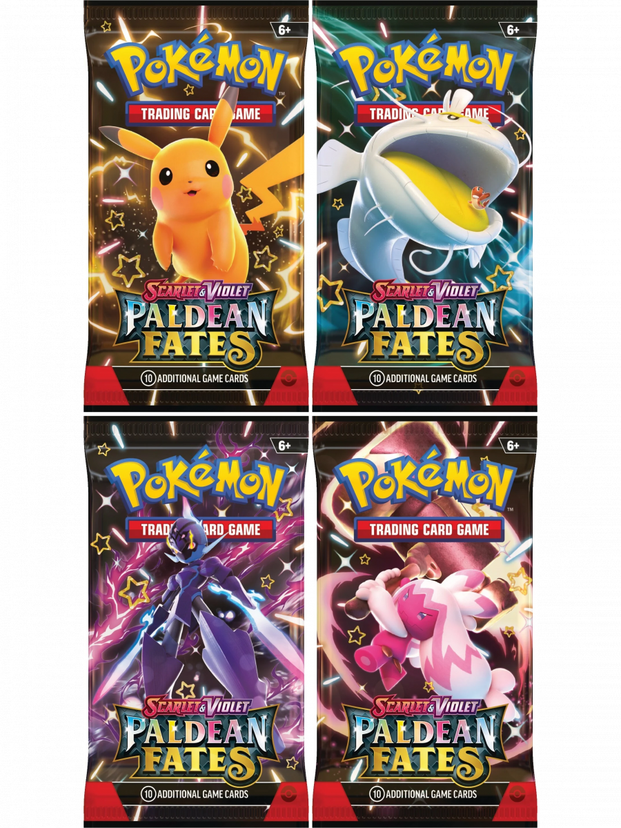 Booster Pokemon Paldean Fates Pack
